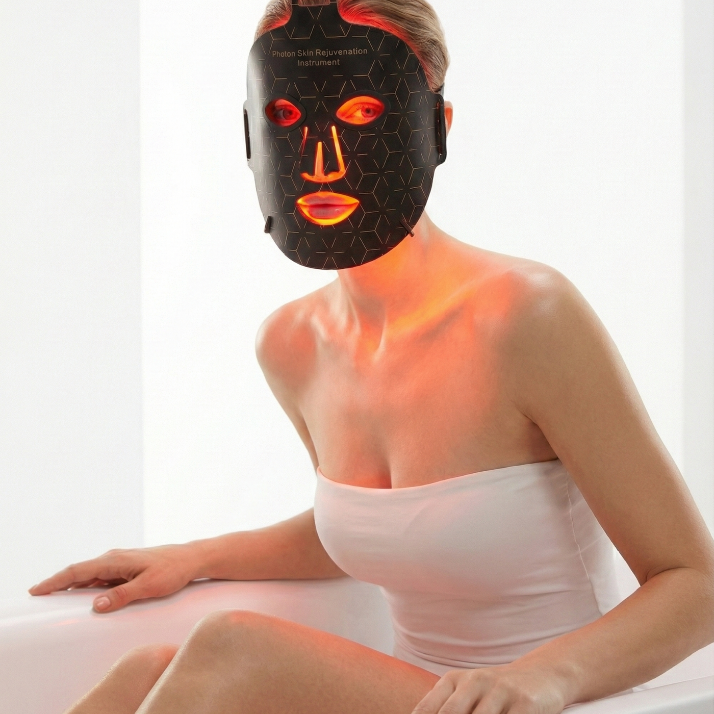 Un masque LED à spectre complet, pensé pour la peau réelle
