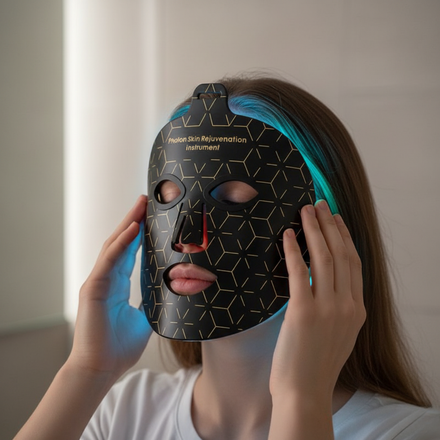 Un masque LED à spectre complet, pensé pour la peau réelle