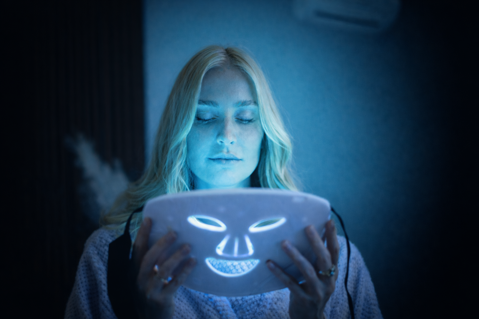 Masque LED mode irritation