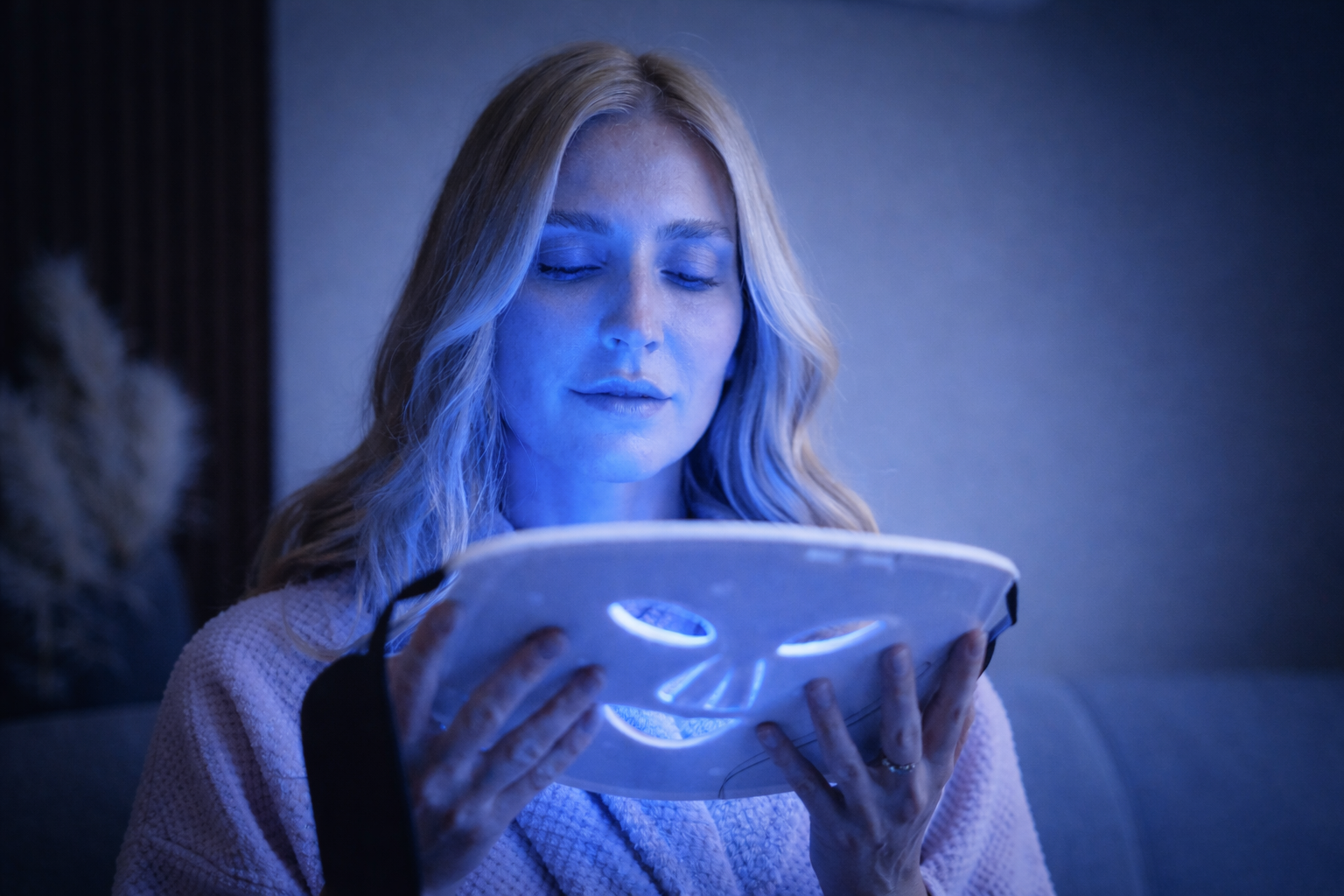 Masque LED mode acné