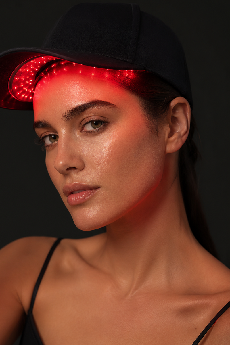 SkinGlow Red Light Hat