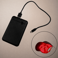 Casquette GLOW — Thérapie par Lumière Rouge