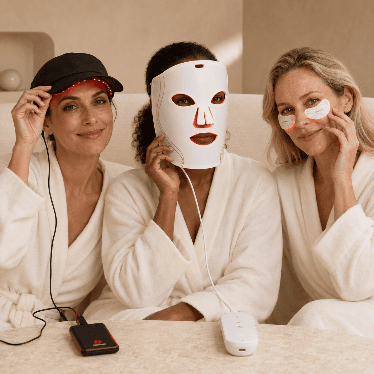 Glow Routine SkinGlow — Masque + Casquette + Eye Patches (−20%)