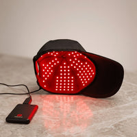 Casquette GLOW — Thérapie par Lumière Rouge