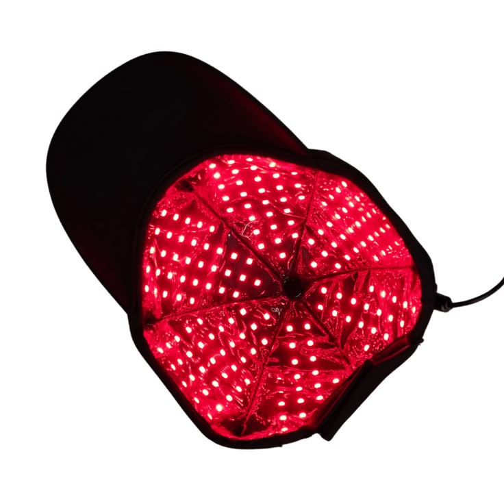 Casquette GLOW — Thérapie par Lumière Rouge